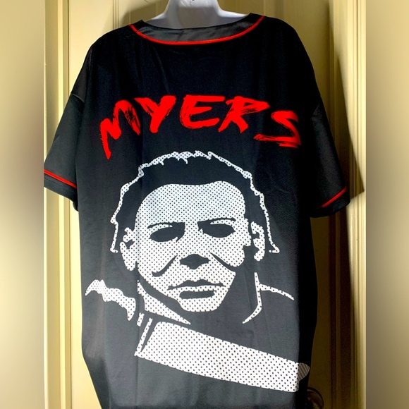 Horror Jersey, Halloween Baseball Jersey - Picture 1 of 5